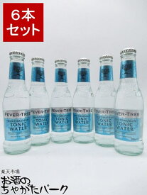 【マラソン期間中エントリーでポイント10倍！】フィーバーツリー メディタレーニアン トニックウォーター 200ml×6本セット