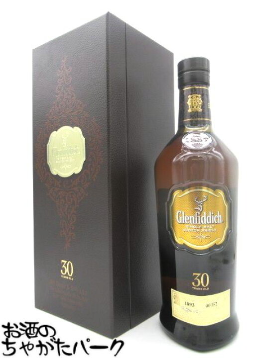 楽天市場】グレンフィディック 30年 並行品 43度 700ml 【父の日 