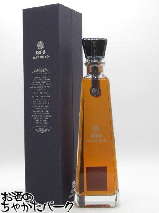 楽天市場】クエルボ 1800 ミレニオ 正規品 40度 750ml : お酒のちゃが テキーラ1800 ミレニオ