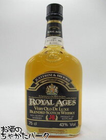 【古酒】 ロイヤル エイジ 特級表示 (Y1606) 正規品 サッポロビール 43度 750ml [LL-0710-30]