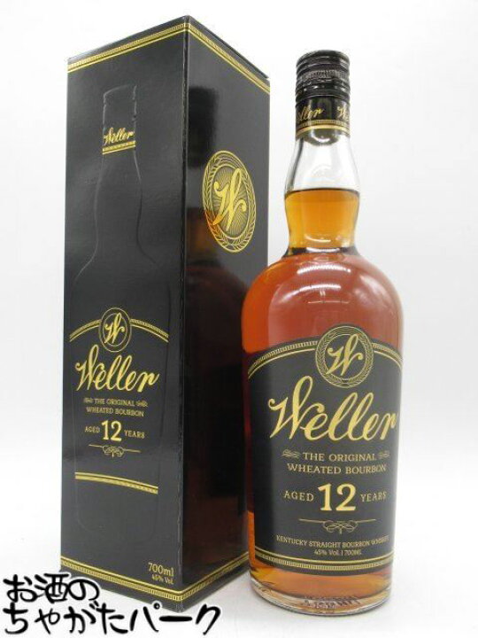 楽天市場】W.L.ウェラー 12年 並行品 45度 700ml : お酒のちゃがた 