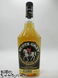 【古酒】 スコッツ グレイ ブラックラベル 特級表示 正規品 日商岩井 43度 750ml [LL-0304-40-1]