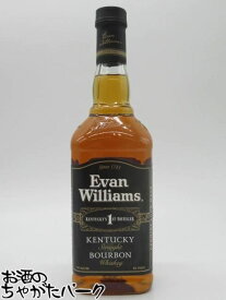 【スーパーセール期間中エントリーでポイント10倍！】エヴァンウィリアムス ブラック 並行品 43度 750ml