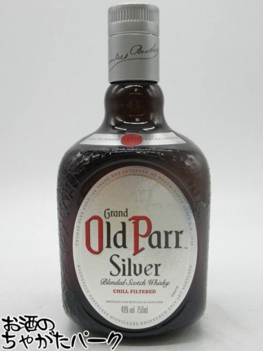 楽天市場】オールドパー シルバーラベル 正規品 40度 750ml : お酒のちゃがたパーク 楽天市場店 楽天市場】オールドパー シルバーラベル 正規品 40度 750ml : お酒のちゃがたパーク 楽天市場店