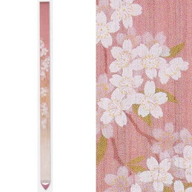 【お取り寄せ】麻細タペストリー『桜しだれ』（掛軸、和風タペストリー）【春/桃の節句/ひな祭り、ひなまつり/さくら、枝垂れ桜、しだれ桜】