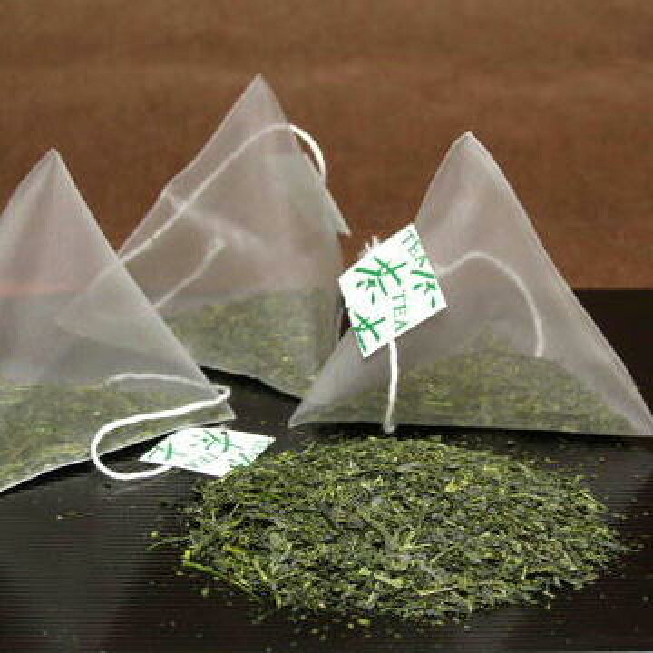 濃い緑茶ティーバッグ（湯飲み用）「静の赤」3g×15個入 （送料無料 ひも付き 深蒸し茶 煎茶 緑茶 お茶 水・ソフトドリンク 日本茶  ティーバッグ 煎茶 ティーパック ティーバック ） 出来たてをお届け「静岡茶いち」