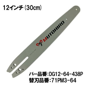�ނƂЂ� �K�C�h�o�[ DG12-64-438P 12�C���`(30cm) 71PM3-64 �Ή� �X�v���P�b�g�m�[�Y�o�[ �X�`�[�� �}�L�^ ��܂т�