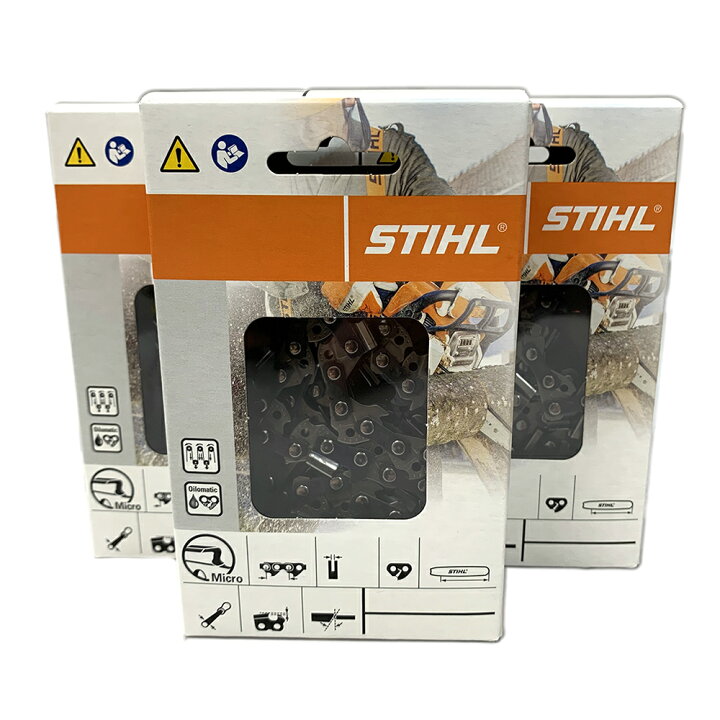 楽天市場】スチール チェーンソー 替刃 61PMM3-55 3本入 ピコマイクロ 