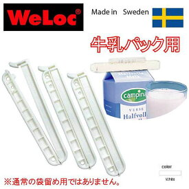 【スウェーデン製】クリップイット PA110S 牛乳パック用クリップ WeLoc