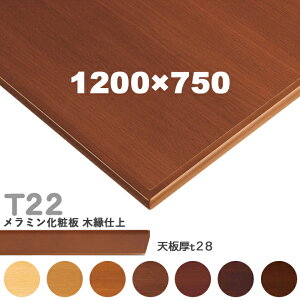 �������������Ȃ��@�v���d�l�@�e�[�u���V�̂݁@�y�J���[�F5N/8N/9N/3N/2N/1N/11N�z�iT22 W1200×D750mm�@�V��28mm�jT-22 �����~�����ϔ@�؉��d�� �N���X�@�������(CRES)DIY