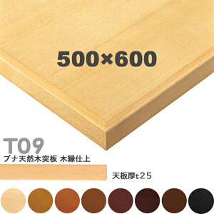 �������������Ȃ��@�v���d�l�@�e�[�u���V�̂݁@�y�J���[�F5N/8N/9N/3N/2N/1N/11N/6T�z�iT09 W500×D600mm�@�V��25mm�jT-09 �u�i�V�R�ؓ˔@�؉��d�� �N���X�@�������(CRES)DIY