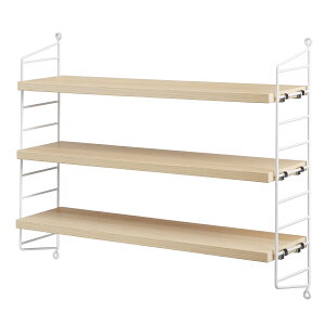 String���K�̔��X STRING POCKET�@�X�g�����O �|�P�b�g SP5015-06-12 Ash / White �@STRING FURNITURE