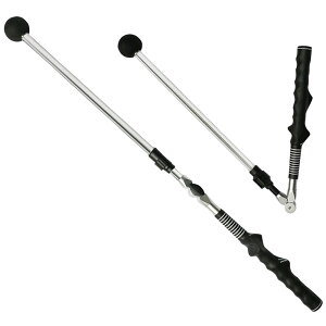 ゴルフエイド スイング練習スティック ゴルフ練習器具 ゴルフスイングトレーナー 調節可能 折りたたみ可能 伸び縮み79〜110cm ゴルフ練習素振り 姿勢補正 広角 男女兼用