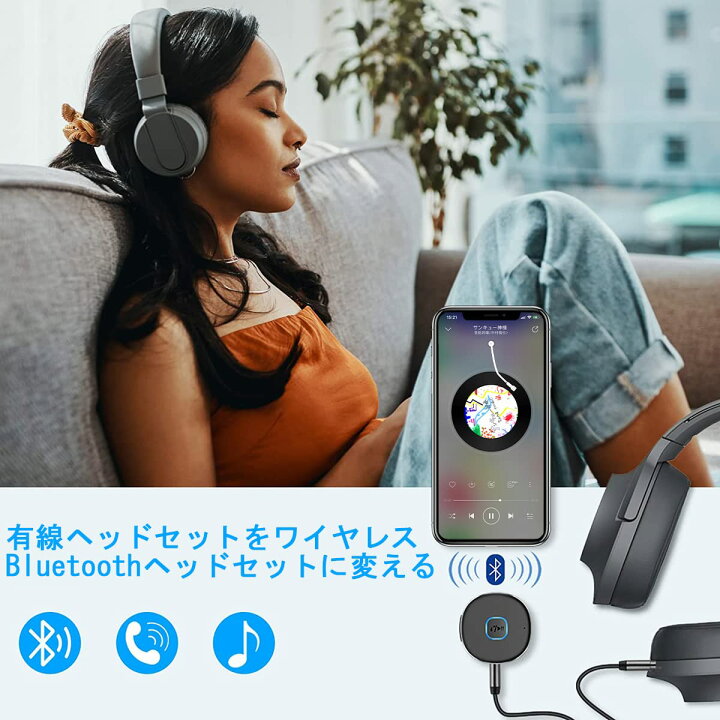 ブルートゥースと互換性 受信機 スピーカー ハンズフリー 3 5mmオーディオ 車用 音楽レシーバー 最大96 Offクーポン 音楽レシーバー
