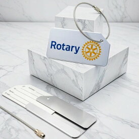 ロータリー トラベルタグ rotary ラゲッジタグ ネームタグ スーツケースタグ ギフト ノベルティ イベント記念品
