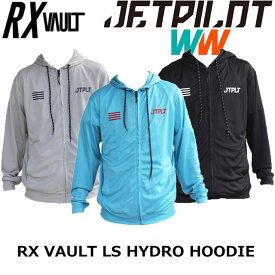 ☆NEW★【JETPILOT/ジェットパイロット】JA24613　RX VAULT LS HYDRO HOODIE　メンズフード付きラッシュパーカー