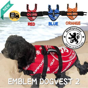 yQUAKYSENSE/NG[L[ZXzDOG325@lCfUCŁ@EMBLEM DOG VEST 2iREDEORANGEEBLUEj@pCWP@hbOCtxXg@@CtWPbg
