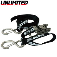 【UNLIMITED　アンリミテッド】ULT232　ラッシングベルト 荷締機 ラチェット タイダウン ベルト ステンレ…