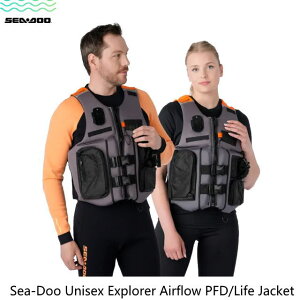 }\3{ySEADOO/@V[hDz2870090212@sSea-Doo Unisex Explorer Airflow PFD/Life JackettSea-Doo jZbNX GNXv[[ GAt[ PFD/CtWPbg