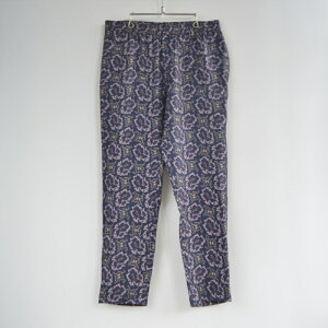 BANANA TIME �i�o�i�i�^�C���jTAPERD2 PANT(UNISEX) PAISLEY FISH NAVY PINK
