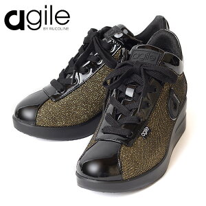 ���R���C�� �X�j�[�J�[ �A�[�W�� �o�C ���R���C�� �C agile-002GO GLITTER �������n �S�[���h �G�i���������� ���u���b�N ���f�B�[�X �V���[�Y �T�C�h�t�@�X�i�[�t ���R���C�� agile by RUCO LINE �V�� 
