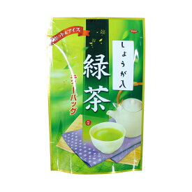 生姜緑茶 九州産 30包 ワンカップ ひも付き ティーバッグ しょうが緑茶 国産 健康茶 送料無料 スーパーセール