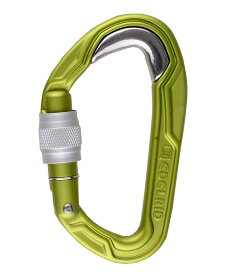 環付カラビナ【EDELRID エーデルリッド ブレットプルーフスクリュー2】ER73811 支点 軽量 クライミング