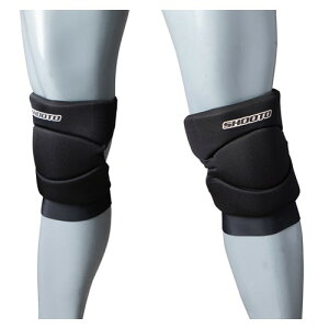 【ISAMI】アマチュア修斗ニーガード黒(1組)収納袋付き