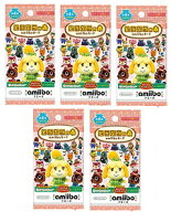 【新品】どうぶつの森amiiboカード 第4弾5パックセット (1パック3枚入り×5パックのセット)【メール便発…