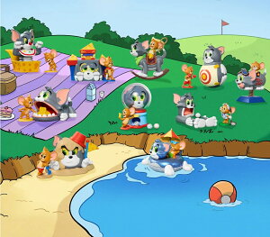 �y�V�i�zPOPMART Tom and Jerry Funfair �V���[�Y 1BOX�i9���j�y�����ʁB��z�ցz�t�B�M���A�@�������@��l�����@�C�O�f�U�C�i�[�@�@�Q�[�~���O�@�f�U�C�i�[�Y�g�C�@�R���N�V�����@�C���e���A