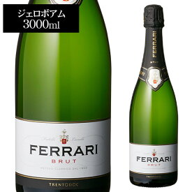 【 P5倍 】SP 【取り寄せ商品・キャンセル不可】フェッラーリ ブリュットNV 正規品 3,000ml 3L ジェロボアム イタリア 辛口 白 シャルドネ スパークリングワイン スプマンテ 浜運期間:6/11 1:59まで