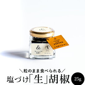 塩漬け 生胡椒 25g カンボジア産 CAMBODIA 粒のまま 塩 胡椒 こしょう ペッパー 新感覚 調味料 虎姫