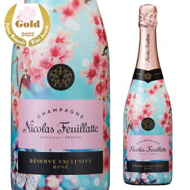 【 P10倍 】送料無料 シャンパンニコラ フィアットロゼ ファースト ブルーム オブ SAKURA 正規品 箱なし NV 750ml シャンパーニュ 限定品レゼルヴ エクスクルーシブ 桜 サクラ 春 浜運A期間:2/4 20:00～10 1:59まで