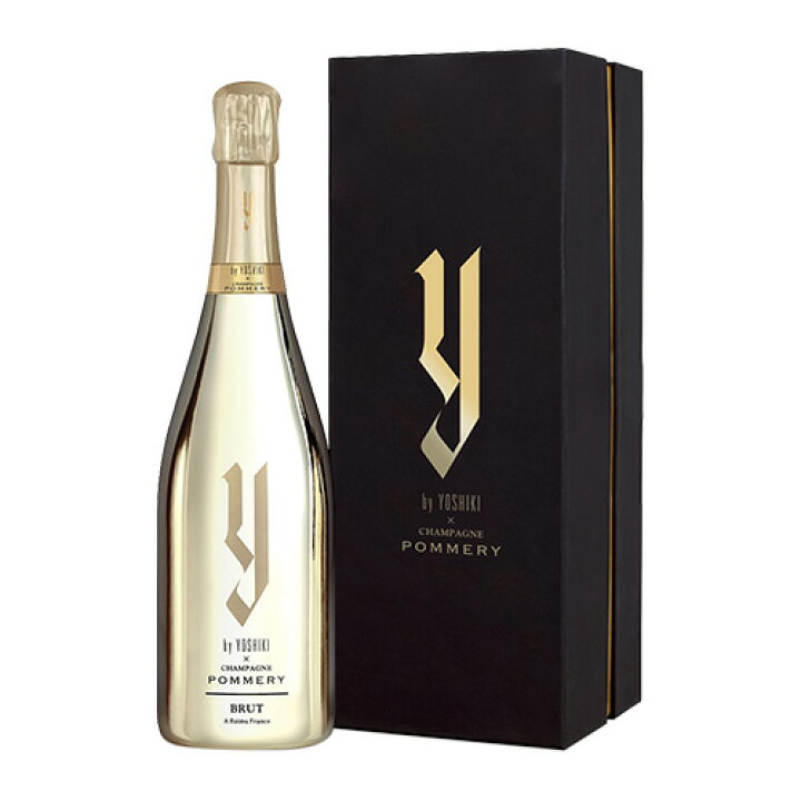 楽天市場】ワイ バイ ヨシキ × シャンパーニュ ポメリーブリュット BOX付 750ml 正規品 箱付 化粧箱付専用BOX ギフト Y by YOSHIKI  シャンパン高級シャンパン 辛口 お一人様1本まで 浜運A バレンタイン : シャンパン専門店 CHAMPAGNE HOUSE