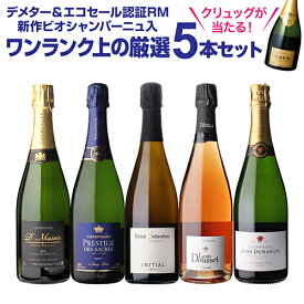 【1本/5,000円】送料無料 シャンパンセット！実力派メゾンだけを集めた高級辛口シャンパン5本セット 38弾 シャンパン シャンパーニュ当たり入セット 浜運A
