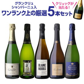 【 P7倍 】【1本/4,800円】送料無料 シャンパンセット実力派メゾンだけを集めた高級辛口シャンパン5本セット 44弾 シャンパン シャンパーニュ当たり入セット 浜運A期間:6/4 20:00～11 1:59まで