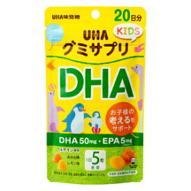 UHA味覚糖　グミサプリKIDS DHA 100粒(20日分)