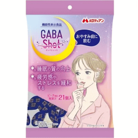 GABAショット 21P 1袋 メロディアン【機能性表示食品】