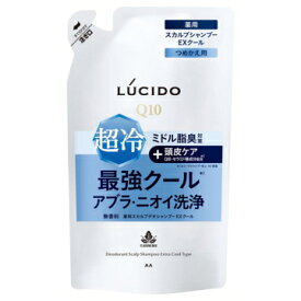 ルシード　薬用スカルプデオシャンプー　EXクールタイプ　つめかえ用　380ml 　(医薬部外品)