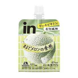 森永製菓　inゼリー　フルーツ食感　メロン 150g