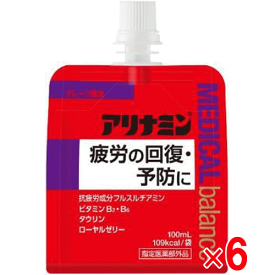 アリナミン　メディカルバランス　100ml×6個入【グレープ味】