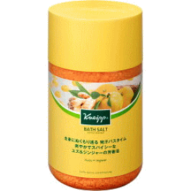 クナイプ バスソルト　ユズ＆ジンジャーの香り　850g