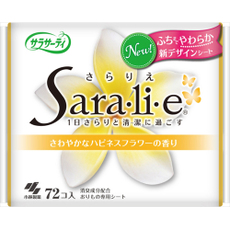 【小林製薬】サラサーティ SARA・LI・E （さらりえ） ハピネスフラワーの香り　72個 【おりものシート】【生理用品】
