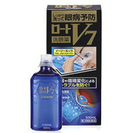 【第3類医薬品】ロート V7 洗眼薬 500ml 【眼病予防】