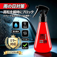 【期間限定 3,150 円】雨神 RainGod 車ガラス撥水剤 雨はじきスプレー 100ml フロントガラス サイドミラ…