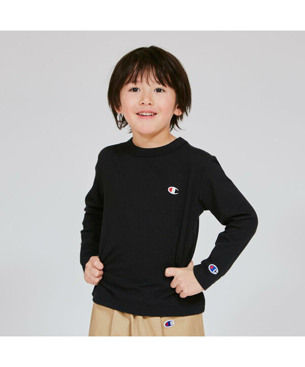 楽天市場】【公式】チャンピオン Champion キッズ ロングスリーブ T 