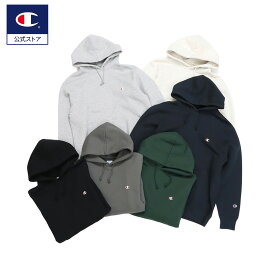 【公式】チャンピオン Champion フーデッドスウェットシャツ 24FW ベーシック(C3-Y139)★ メンズ レディース sweat スウェット ( トレーナー ) フード付き BASIC+