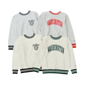 【公式】チャンピオン【30%OFFセール】Champion リバースウィーブ(R) クルーネックスウェットシャツ 24FW リバースウィーブ(R)(C3-A021)★ メンズ レディース sweat スウェット ( トレーナー )
