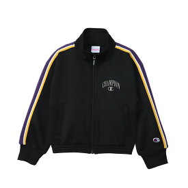 【公式】チャンピオン【30%OFFセール】【 ストレッチ 軽量 】Champion ガールズ ジップジャケット 24FW ガールズカジュアル(CK-A016)★ キッズウェア 子供 子ども こども 子供服 キッズ服 女の子 男の子