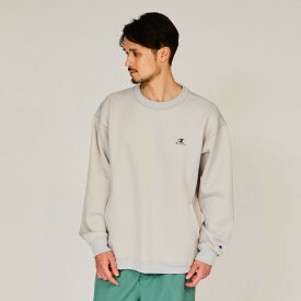 【公式】チャンピオン【30%OFFセール】【 ストレッチ 軽量 】 Champion テックウィーブ テリー クルーネックスウェットシャツ 24FW スポーツ チャンピオン(C3-AS004)★ スポーツ ユニセックス レディース メンズ ジム トレーニング